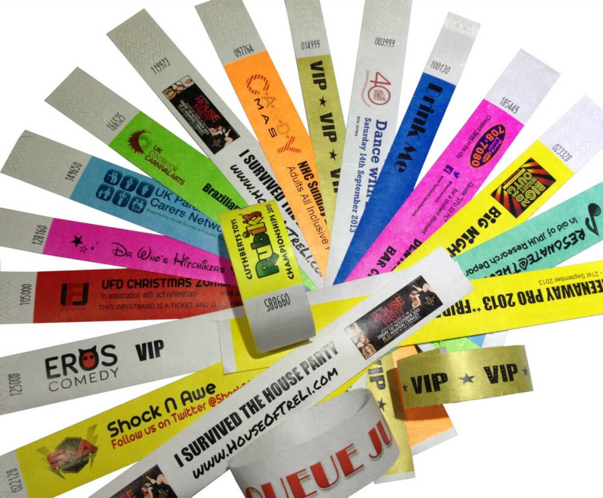 Tyvek Wristbands